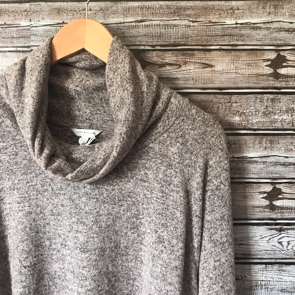 Lucky brand cowl neck sweater - Picture 2 of 2